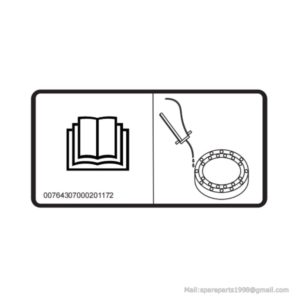 00764307000231172 Rotary bearing -add grease regularly for ZOOMLION parts