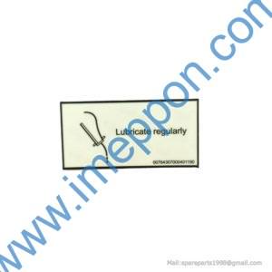 00764307000401190 Add grease regularly for ZOOMLION parts