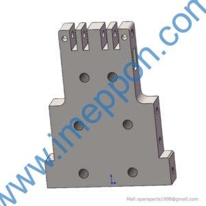 00771000350421010 Second boom chain fixing block for ZOOMLION parts